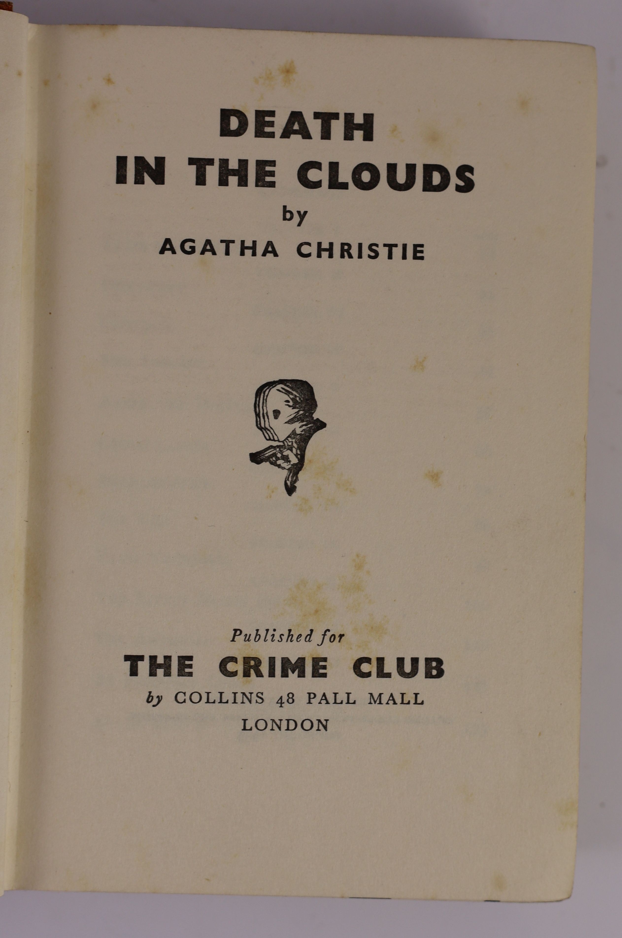 Christie, Agatha - Death In The Clouds, 1st edition